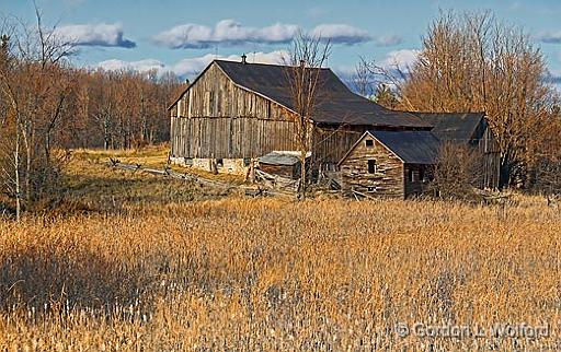 Autumn Barn_02020.jpg - Photographed near Perth, Ontario, Canada.